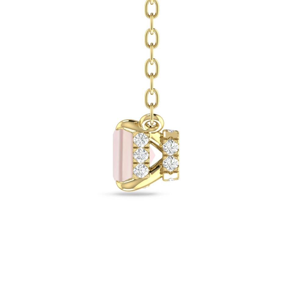 Yellow Gold - Morganite