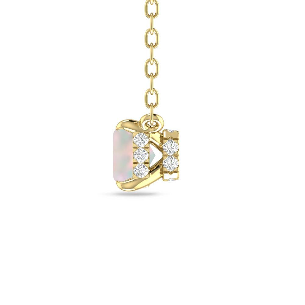 Yellow Gold - Opal