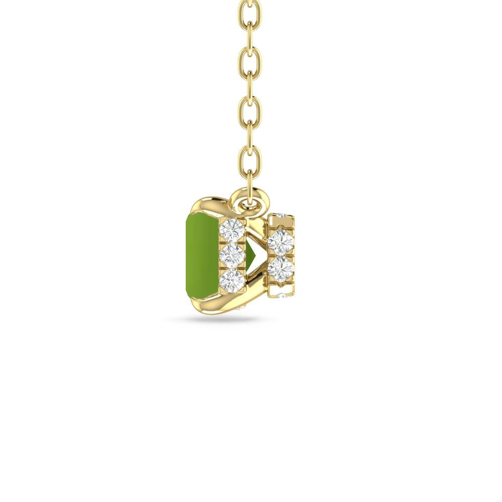 Yellow Gold - Peridot