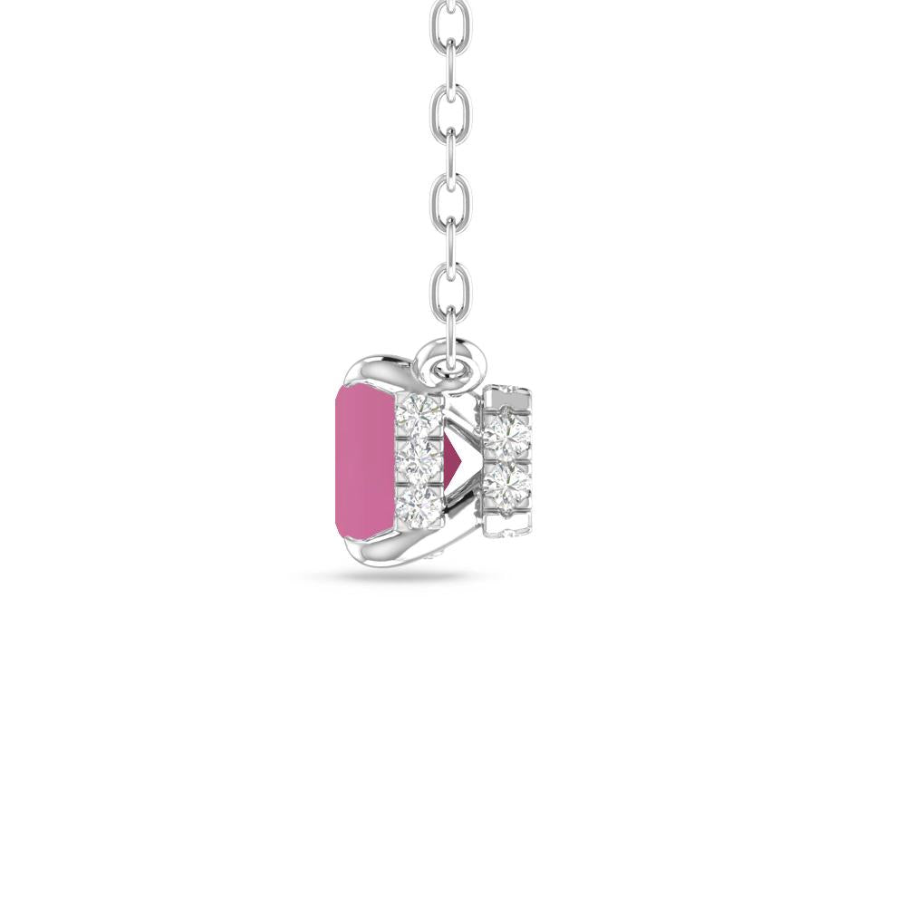 White Gold - Pink Tourmaline