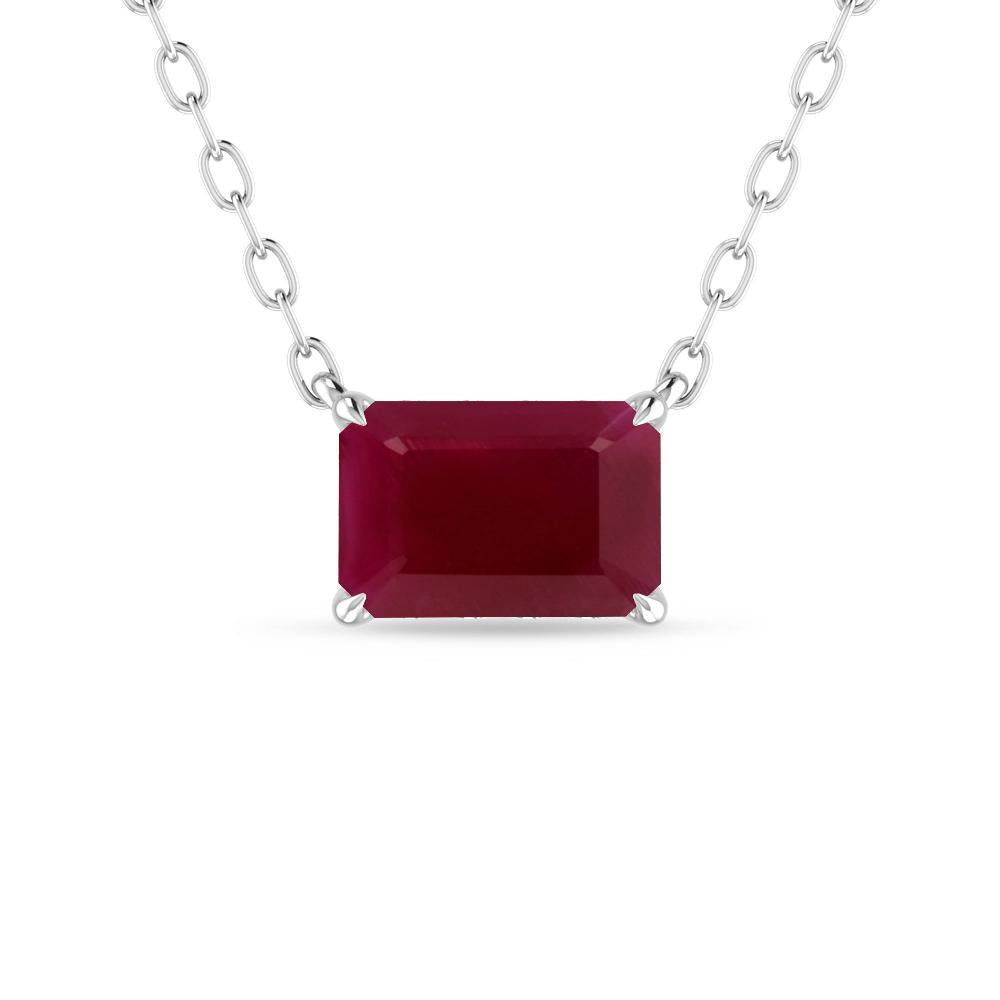 White Gold - Ruby