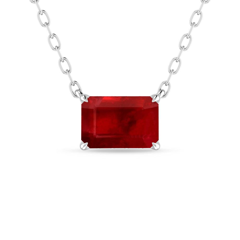 White Gold - Ruby