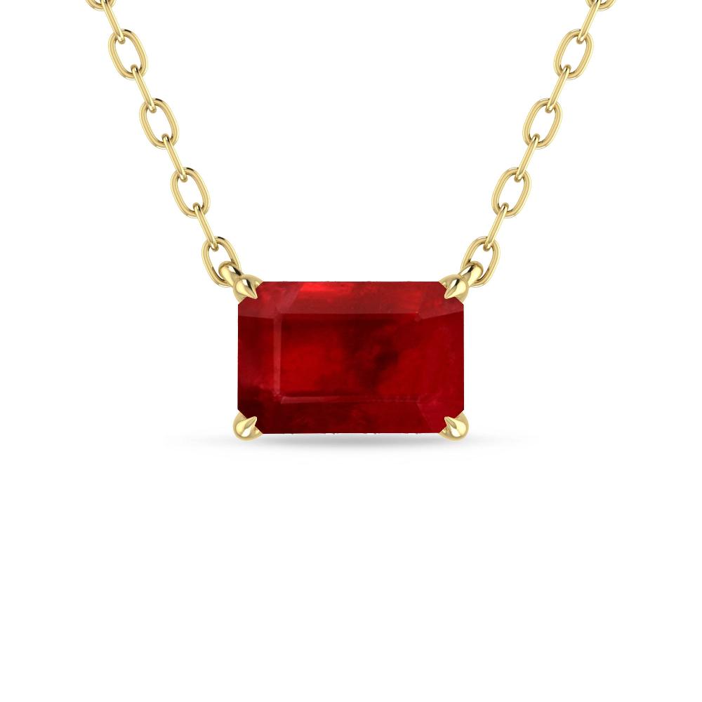 Yellow Gold - Ruby