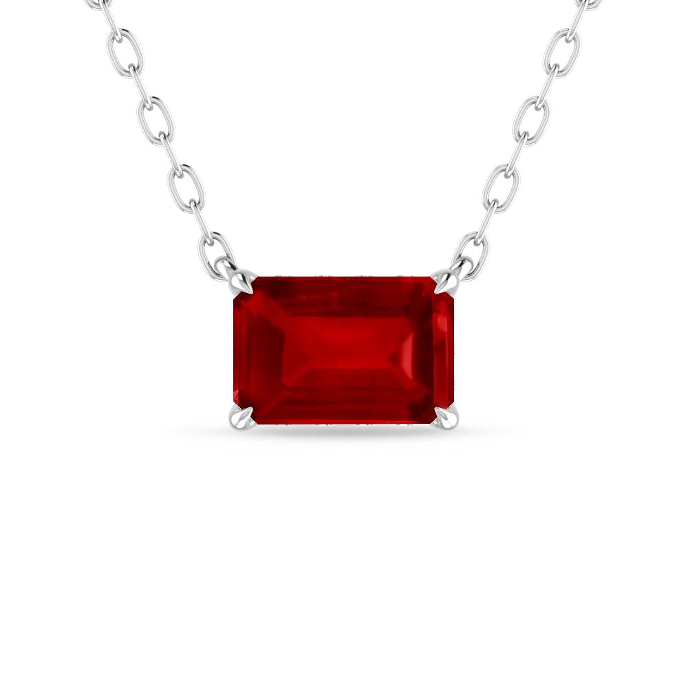 White Gold - Ruby