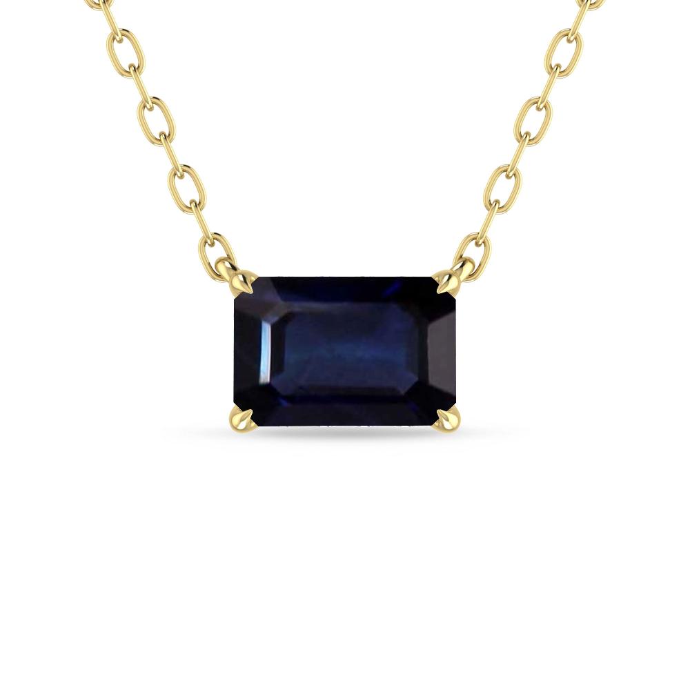 Yellow Gold - Sapphire