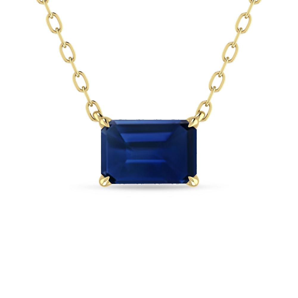 Yellow Gold - Sapphire