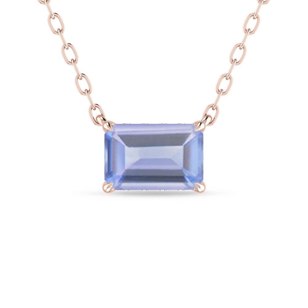 Rose Gold - Tanzanite