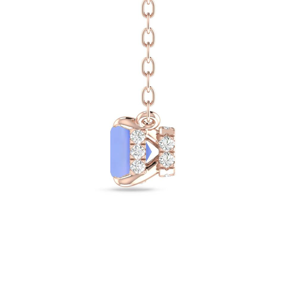 Rose Gold - Tanzanite