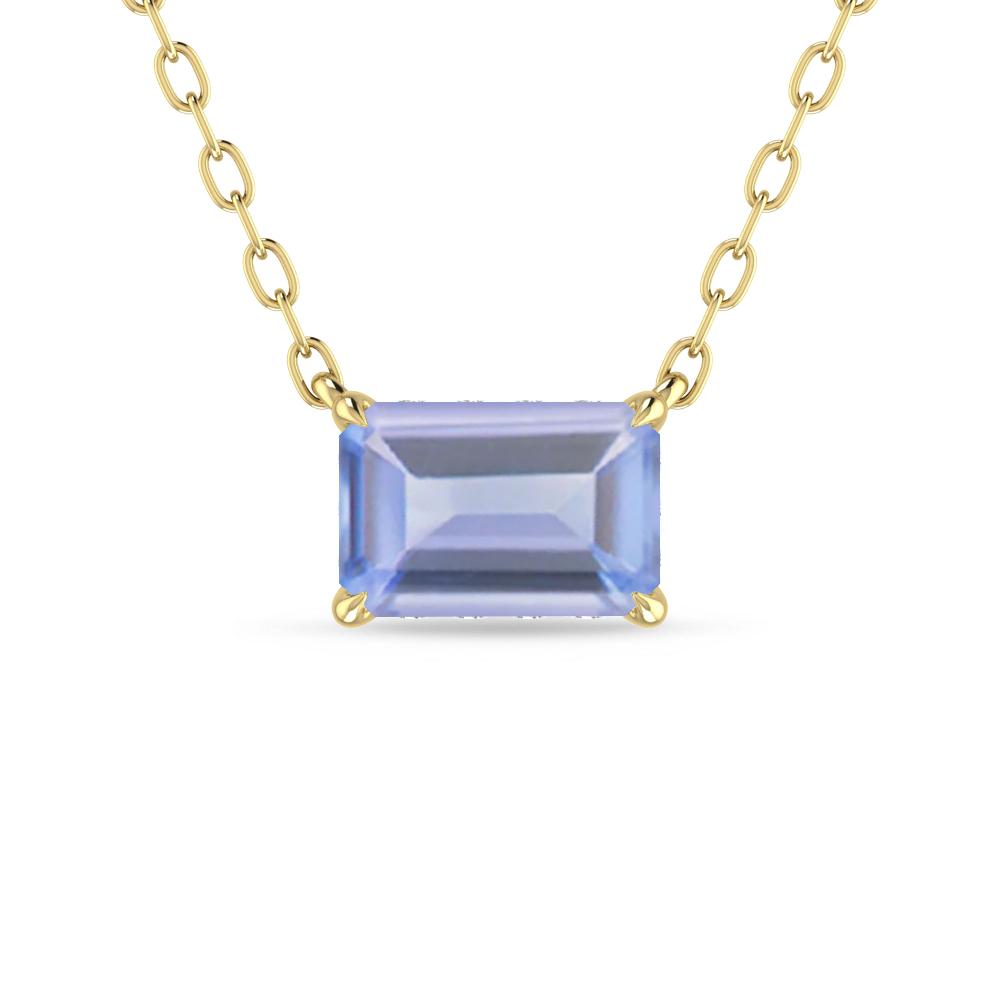 Yellow Gold - Tanzanite