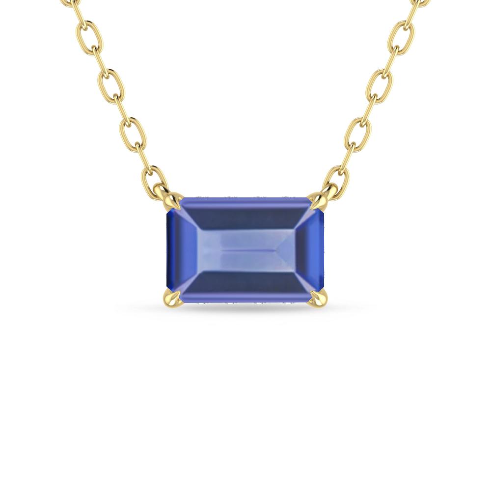 Yellow Gold - Tanzanite