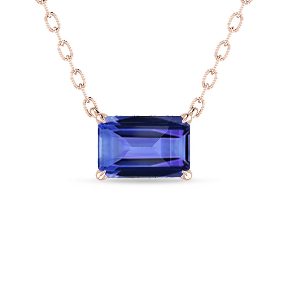 Rose Gold - Tanzanite