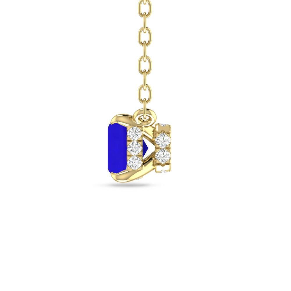 Yellow Gold - Tanzanite