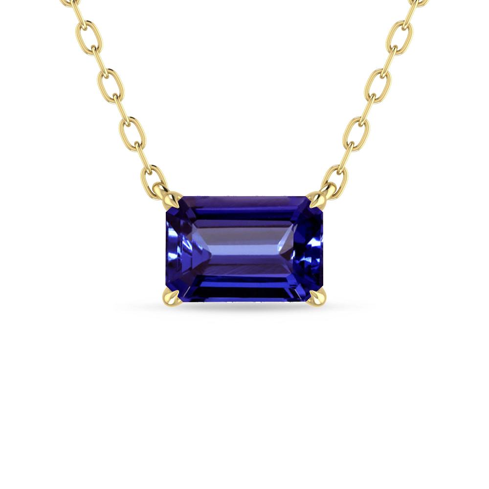 Yellow Gold - Tanzanite