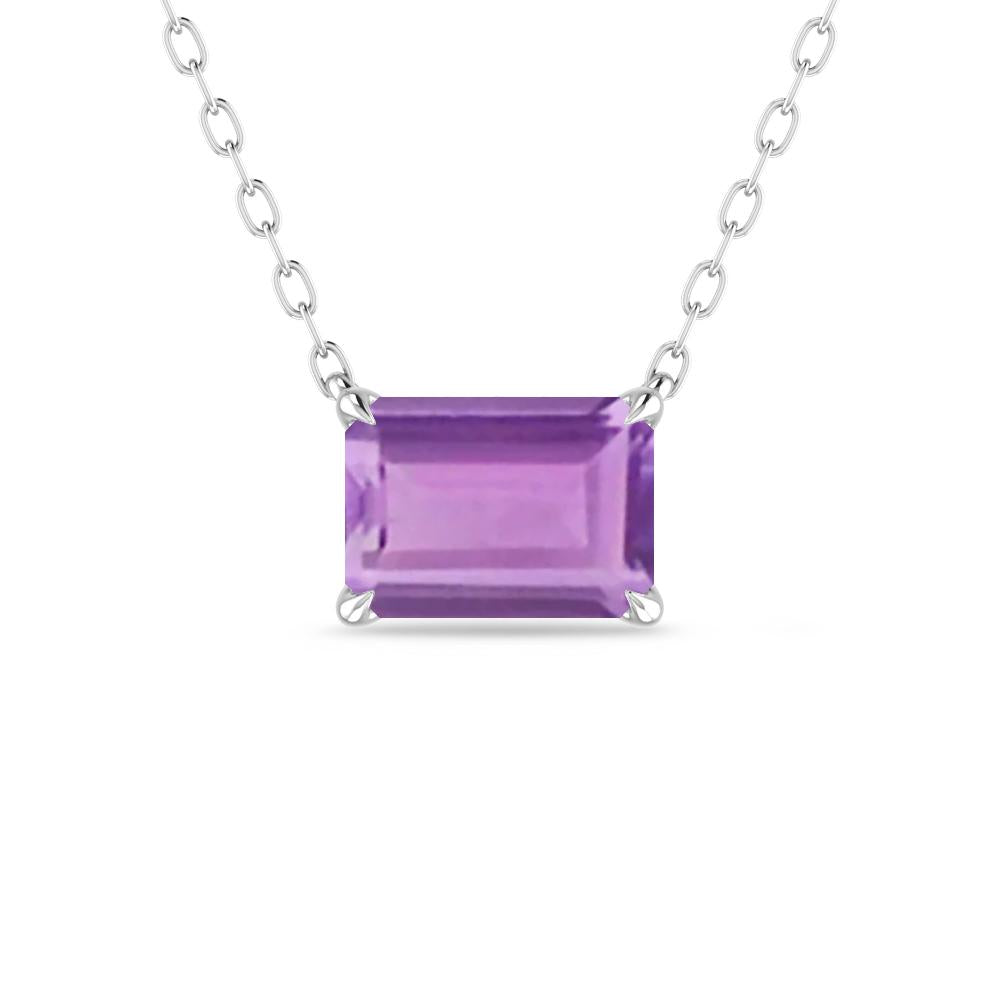 White Gold - Amethyst