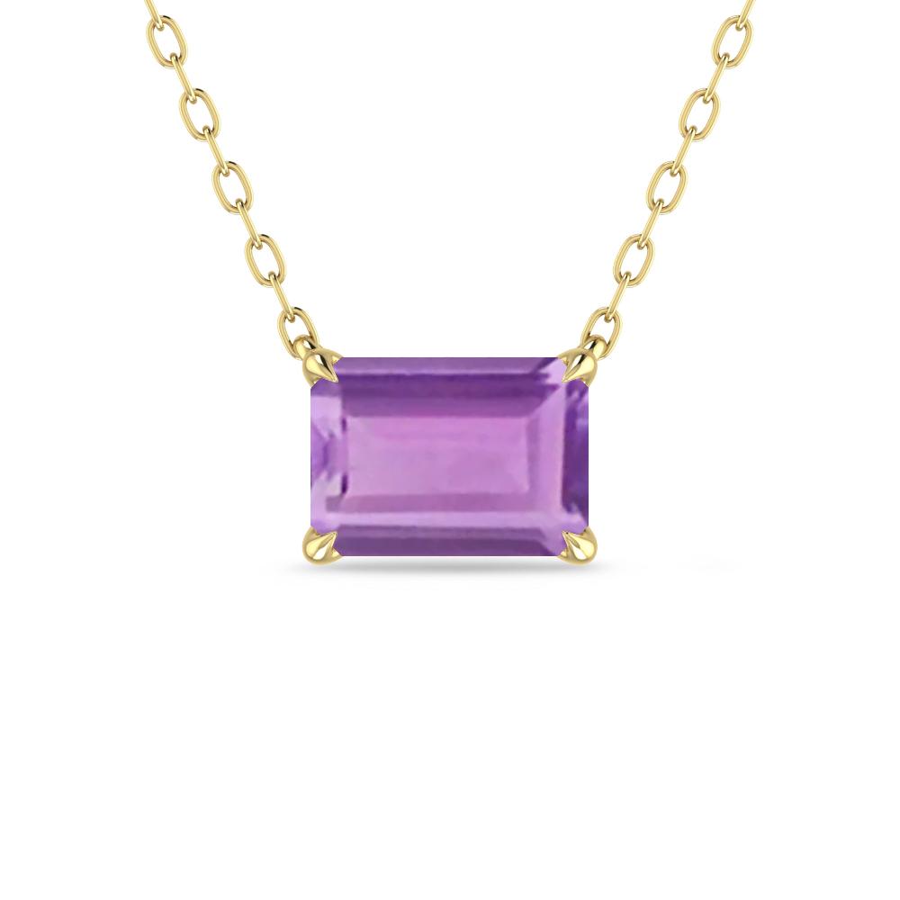 Yellow Gold - Amethyst