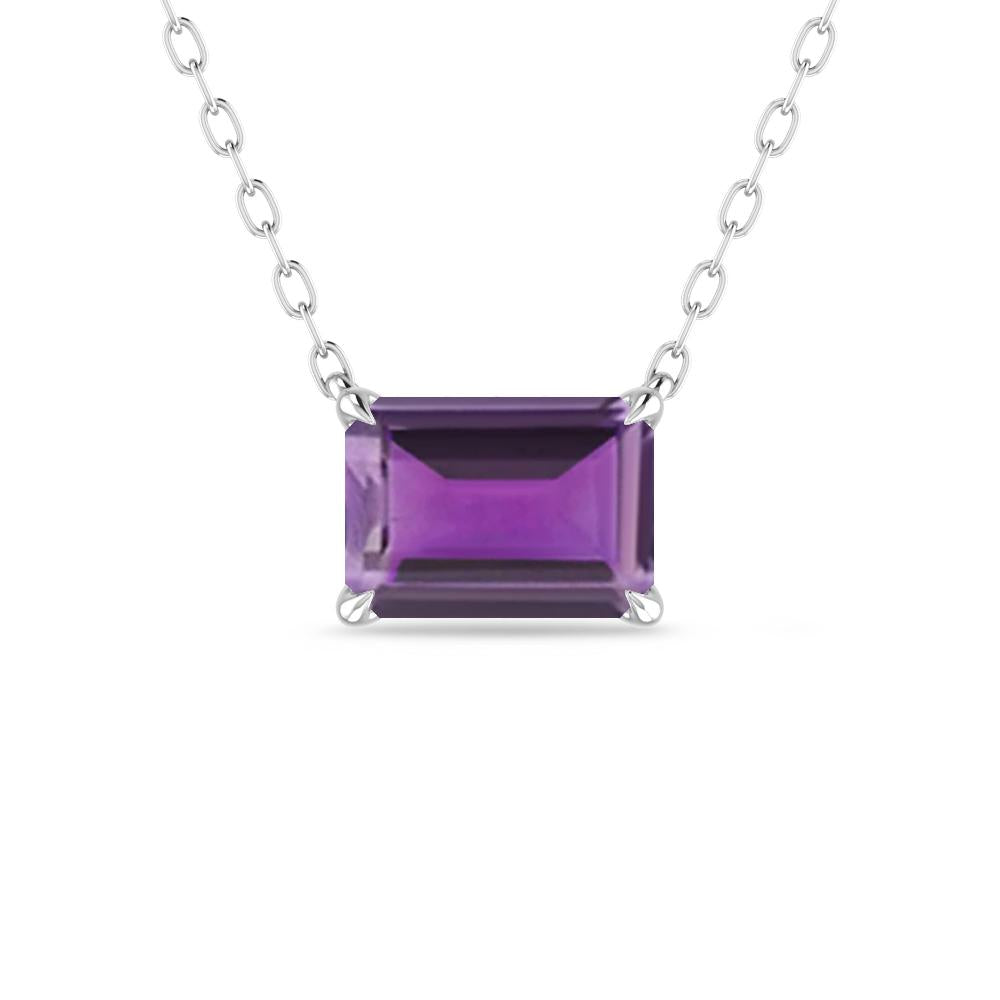 White Gold - Amethyst