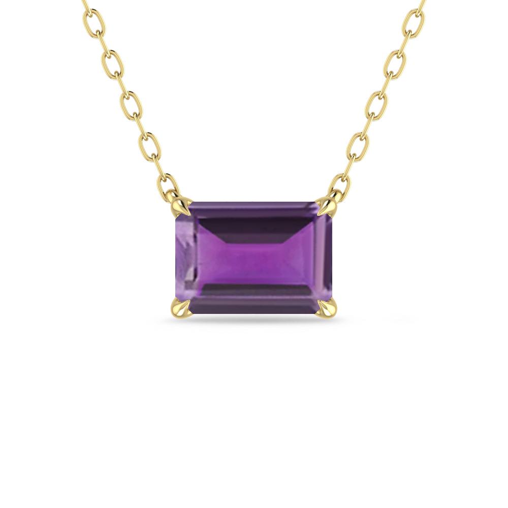 Yellow Gold - Amethyst