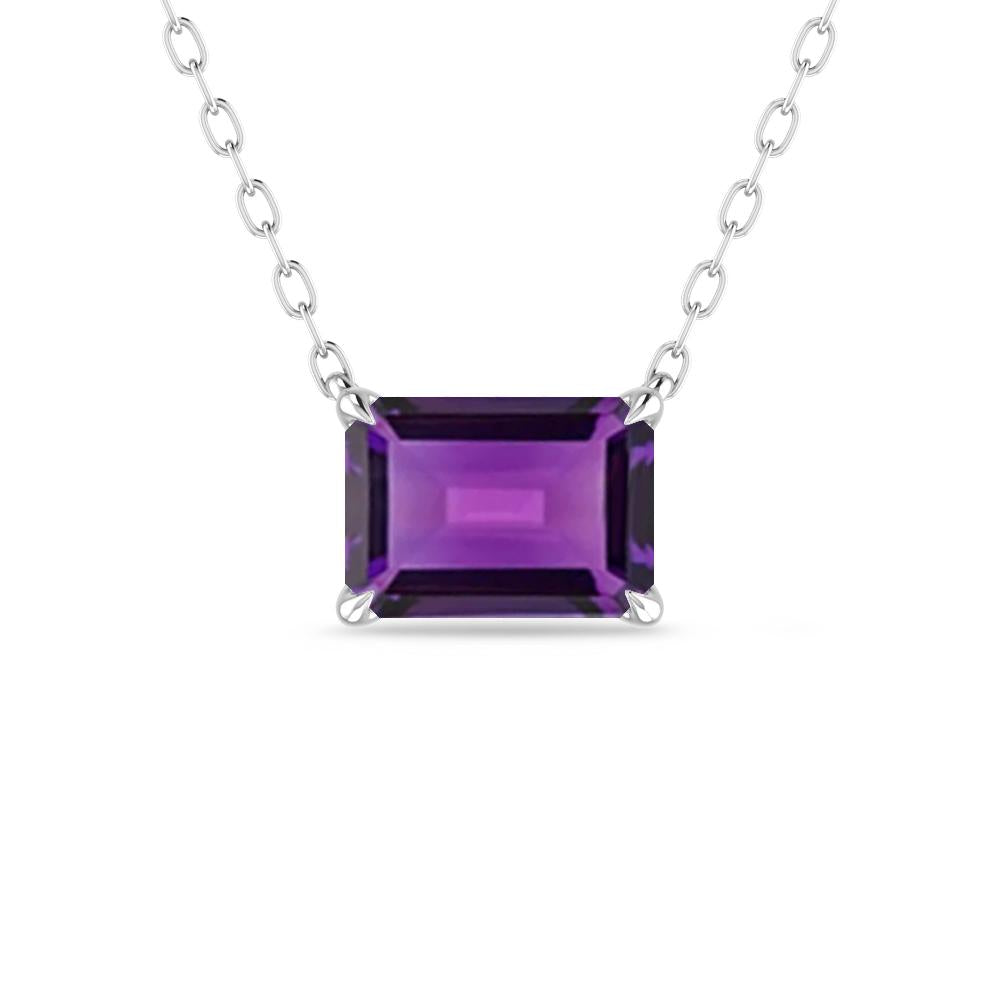 White Gold - Amethyst