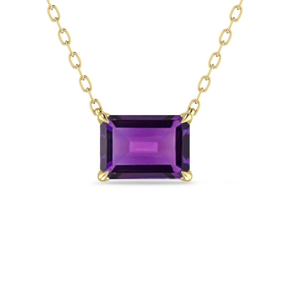 Yellow Gold - Amethyst