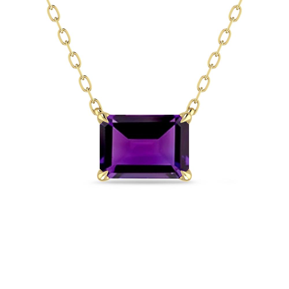 Yellow Gold - Amethyst