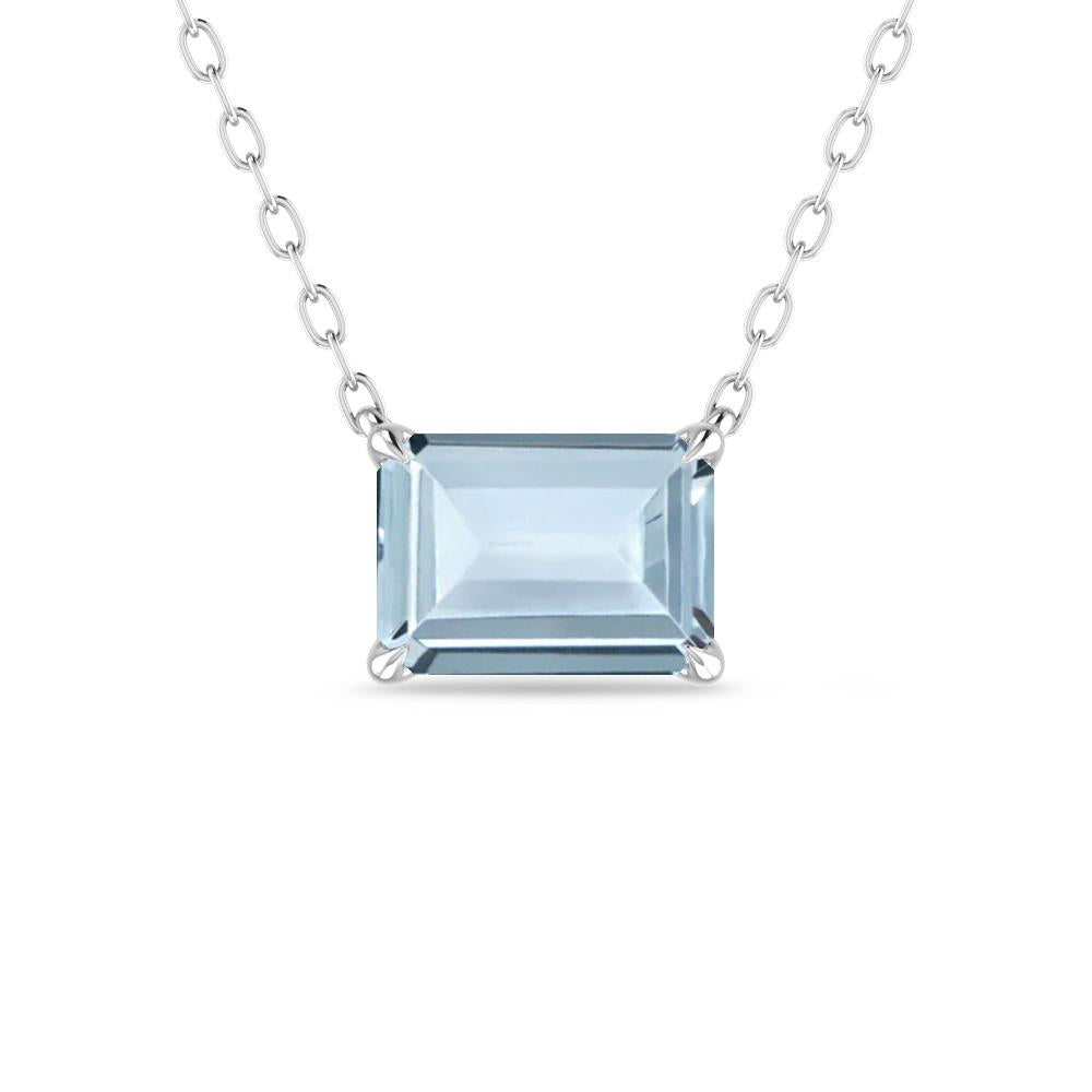 White Gold - Aquamarine