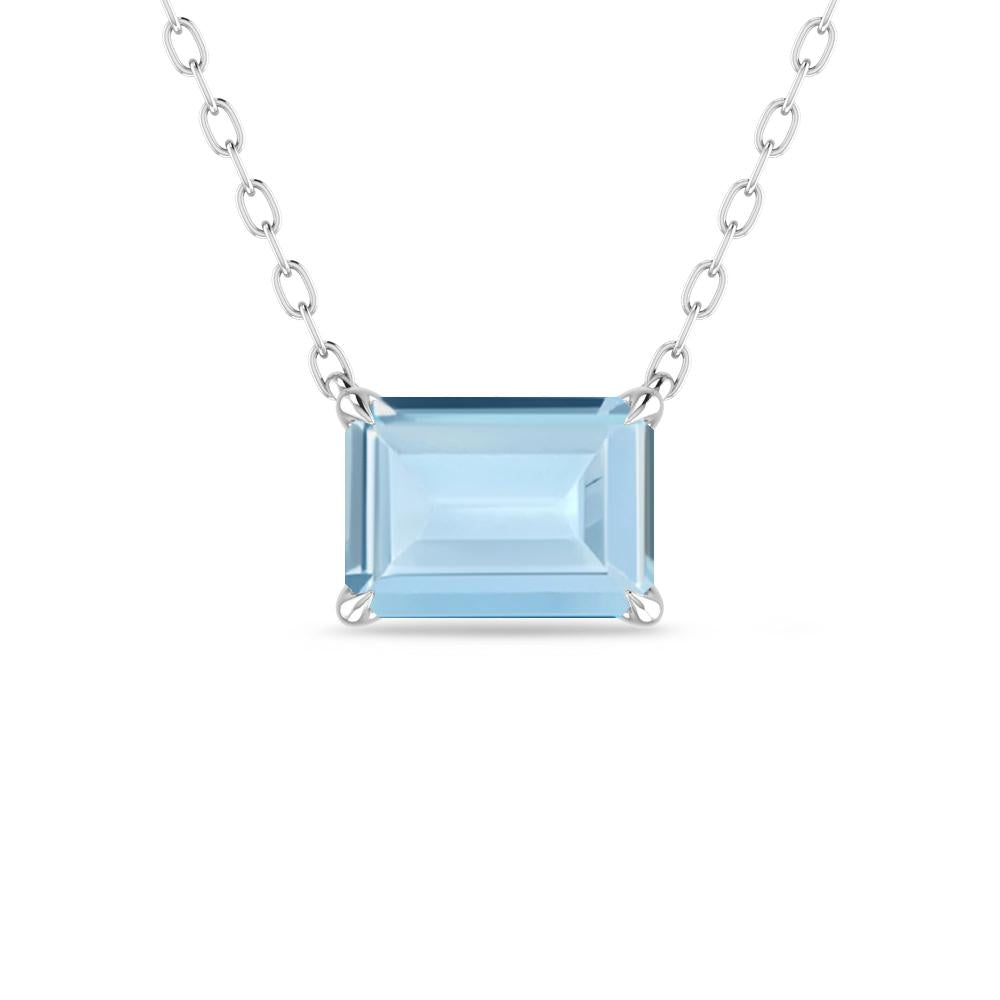 White Gold - Aquamarine