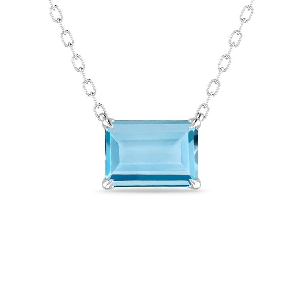 White Gold - Aquamarine