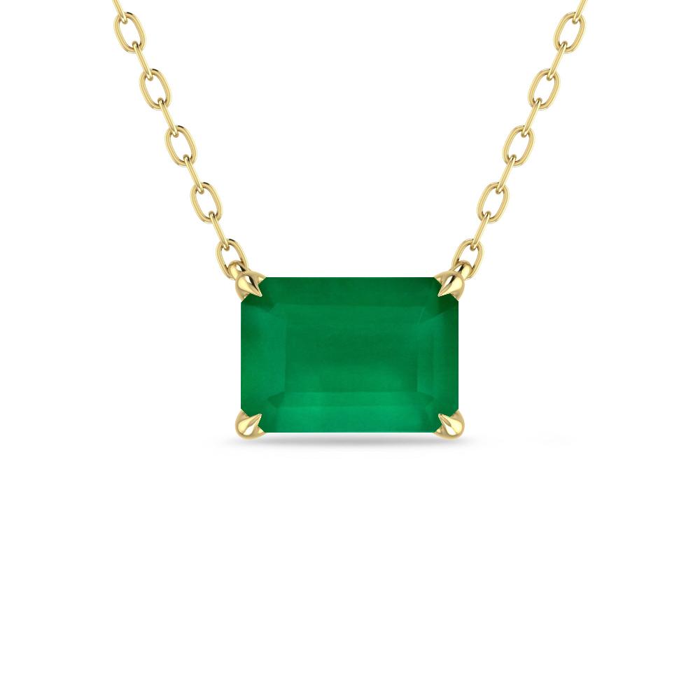 Yellow Gold - Emerald