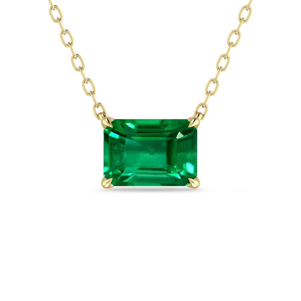 Yellow Gold - Emerald