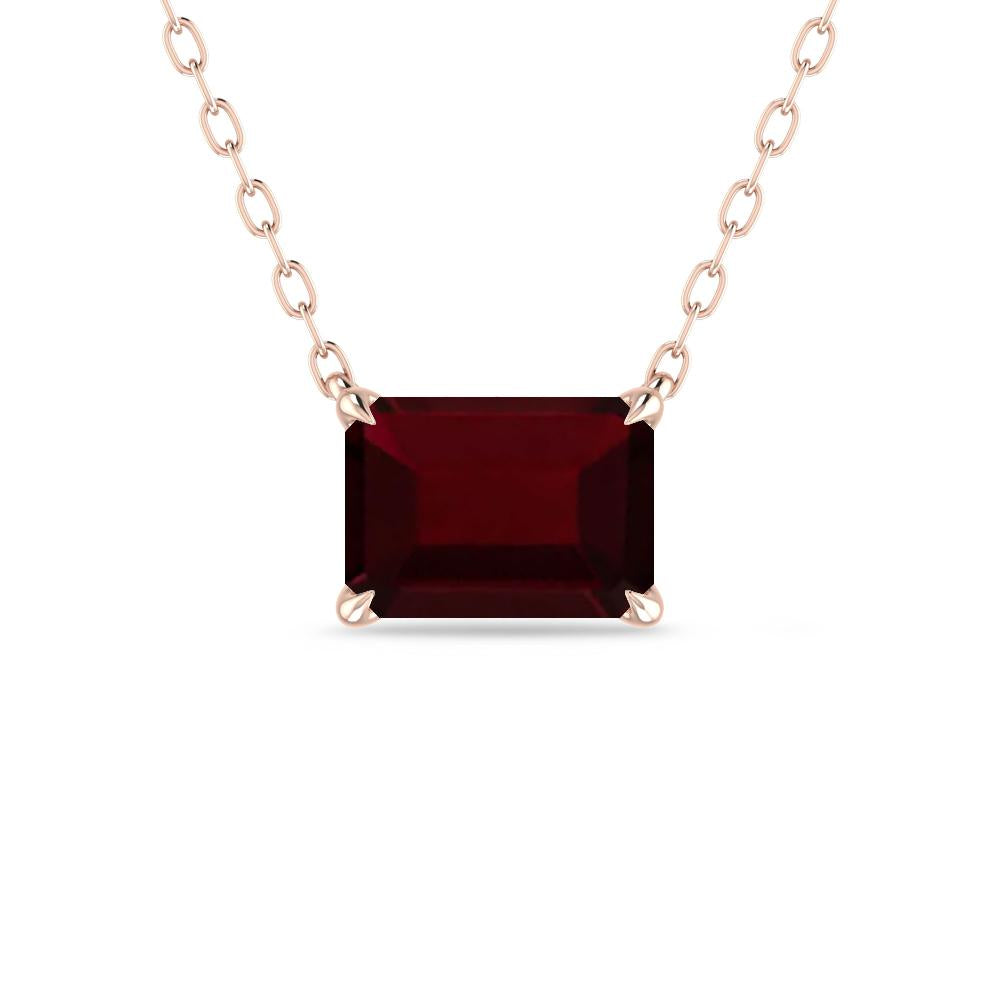 Rose Gold - Garnet