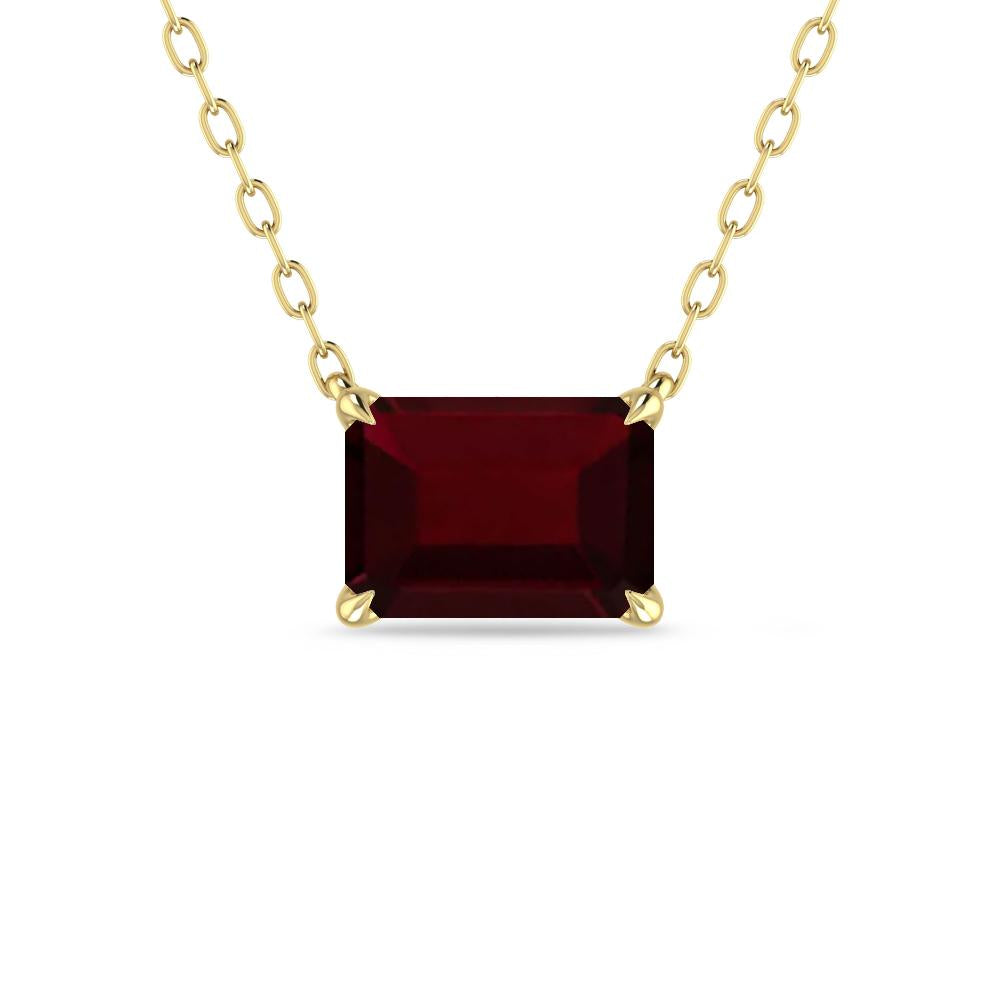 Yellow Gold - Garnet