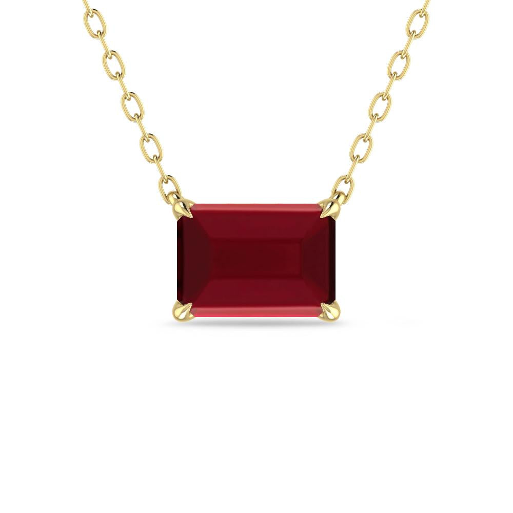 Yellow Gold - Garnet