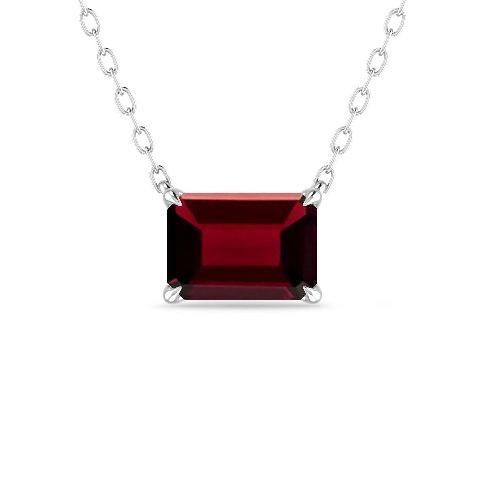 White Gold - Garnet