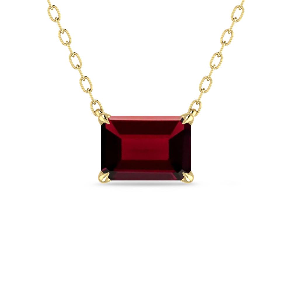 Yellow Gold - Garnet