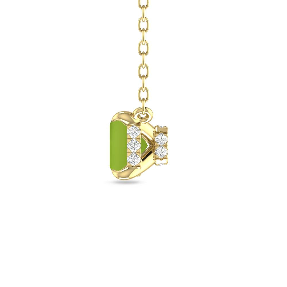 Yellow Gold - Peridot