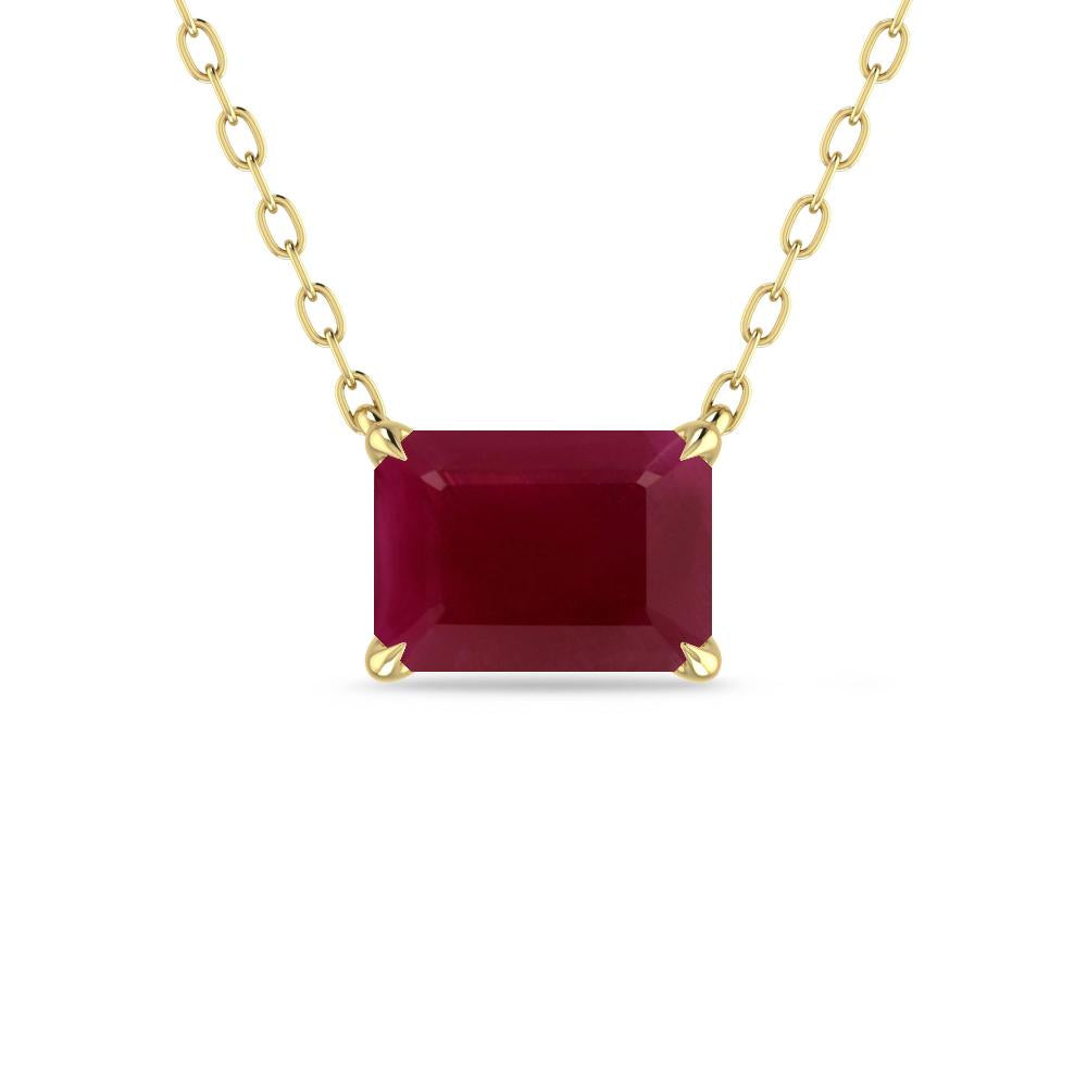 Yellow Gold - Ruby