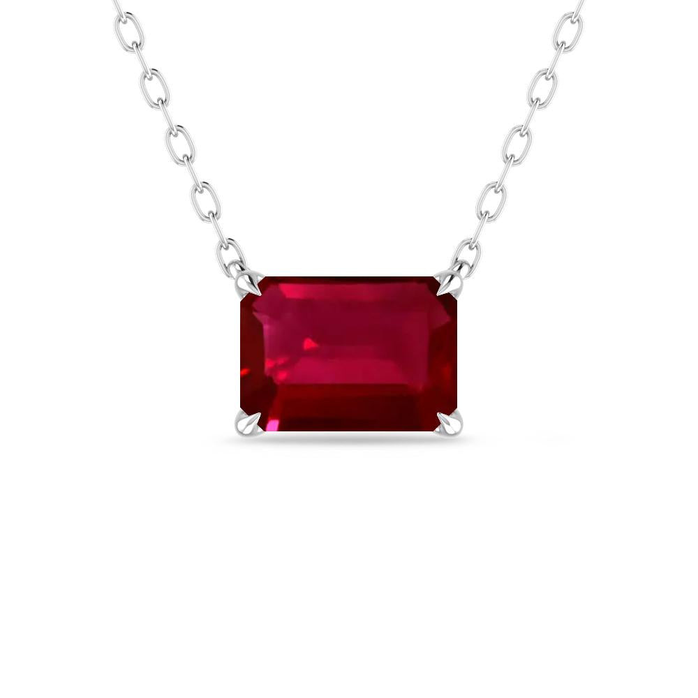 White Gold - Ruby