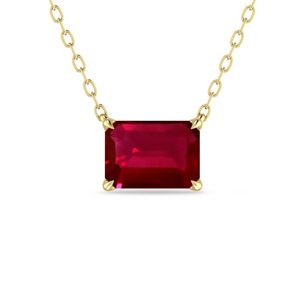 Yellow Gold - Ruby