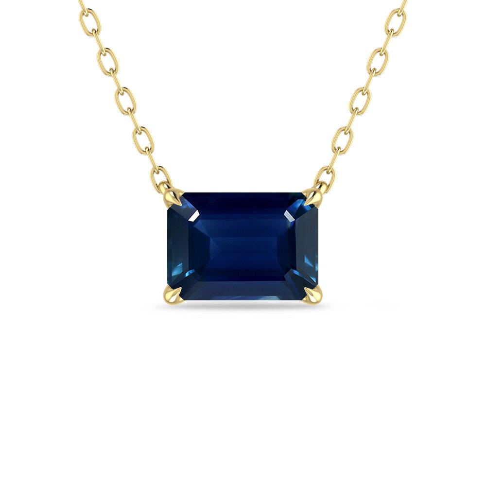 Yellow Gold - Sapphire