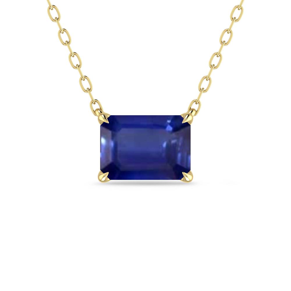 Yellow Gold - Sapphire