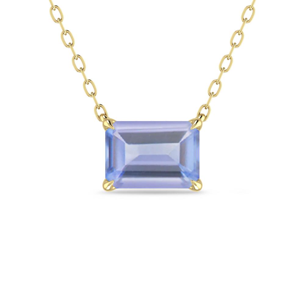 Yellow Gold - Tanzanite