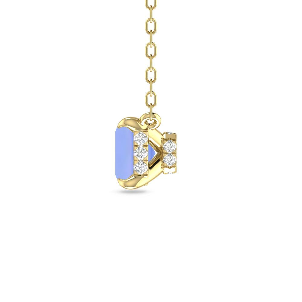 Yellow Gold - Tanzanite