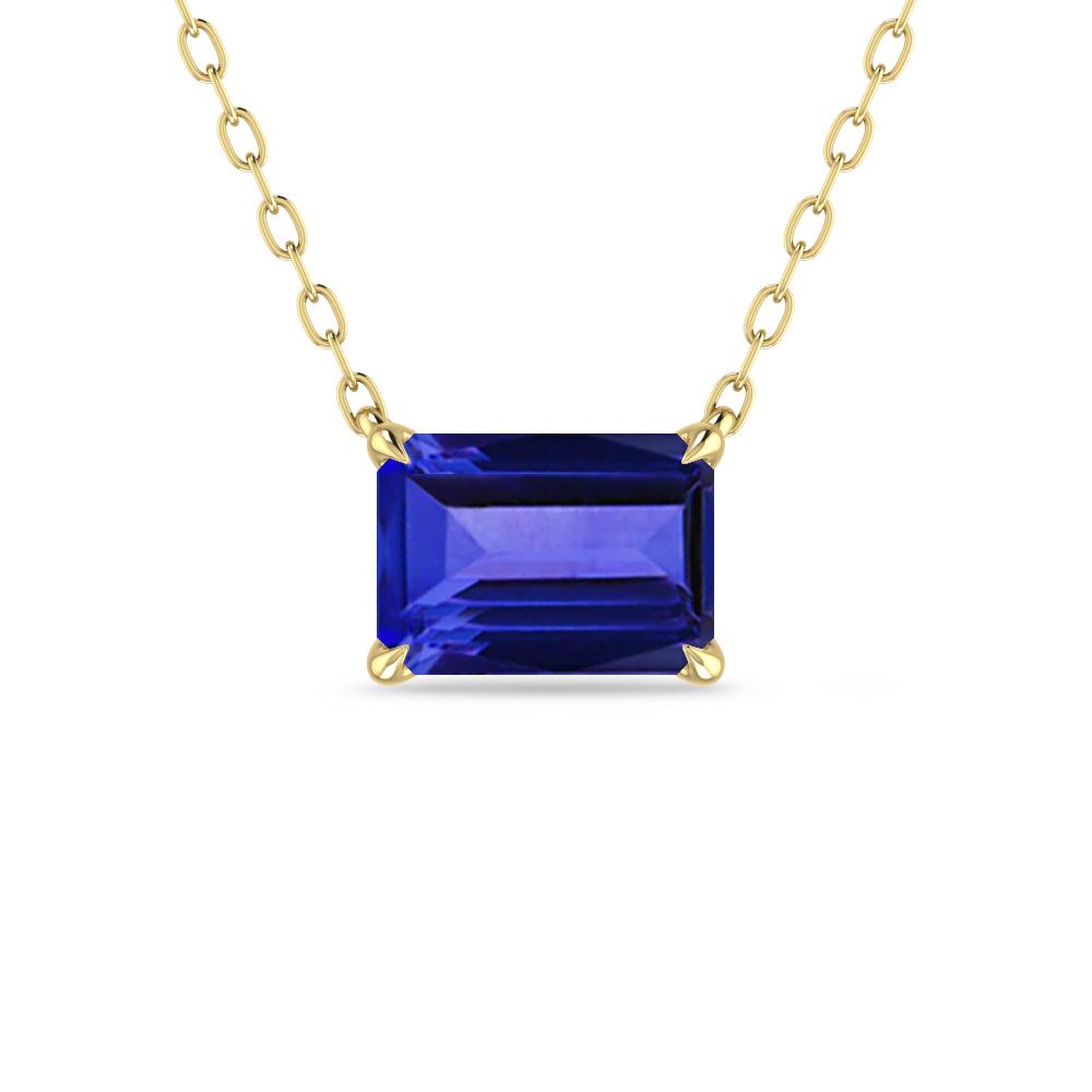 Yellow Gold - Tanzanite