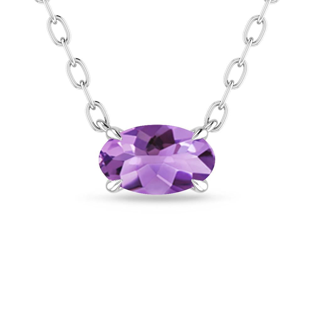 White Gold - Amethyst