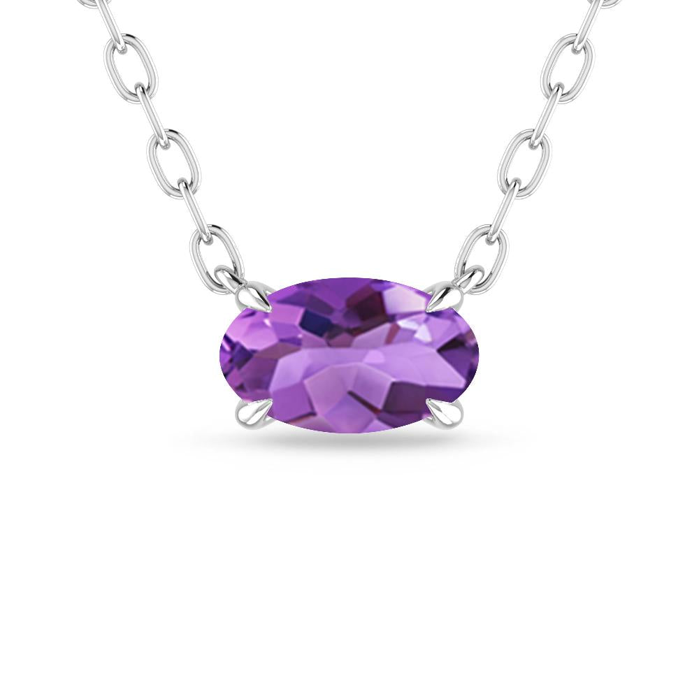 White Gold - Amethyst