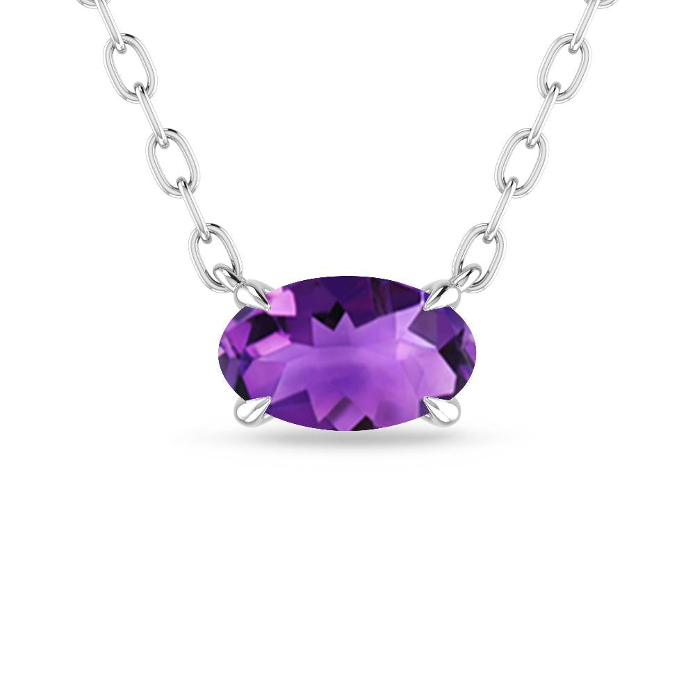 White Gold - Amethyst