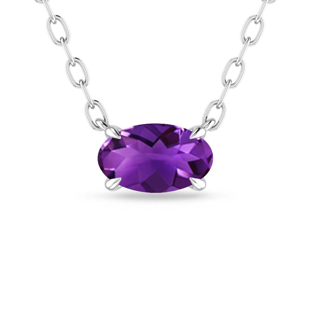 White Gold - Amethyst