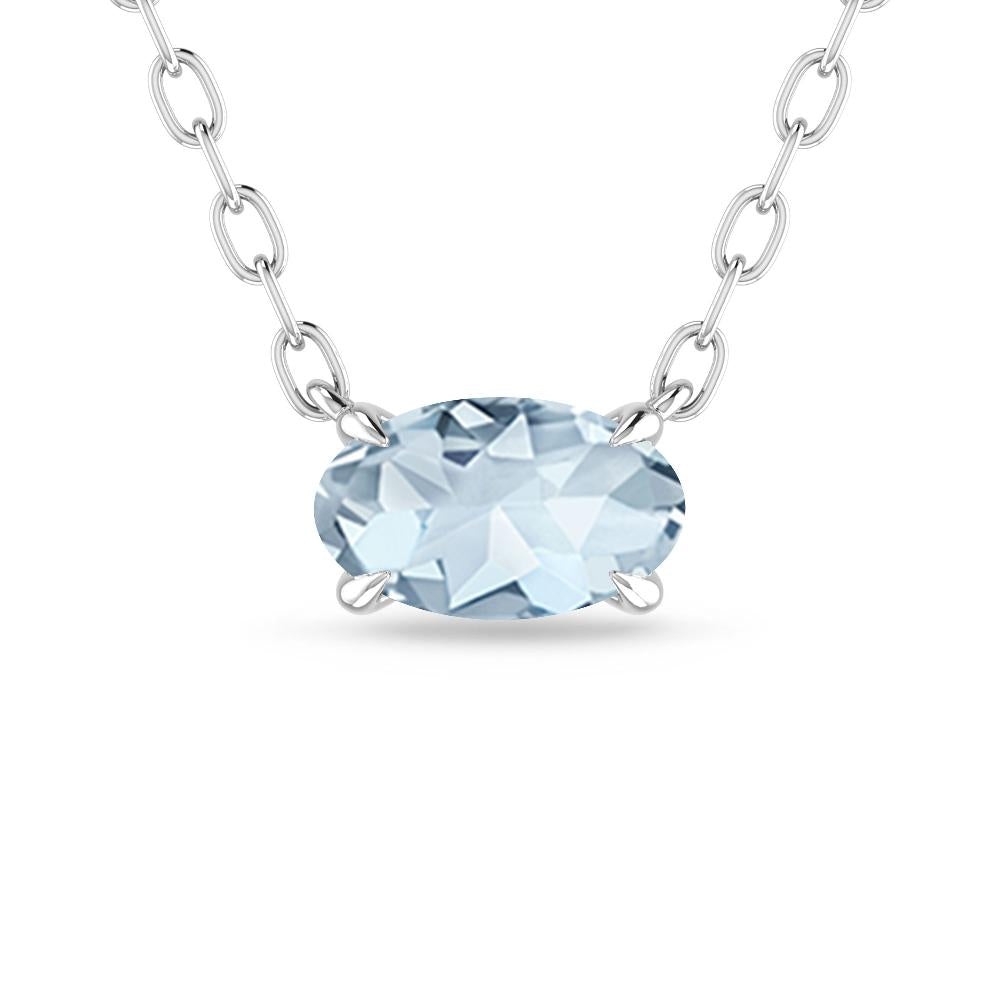 White Gold - Aquamarine