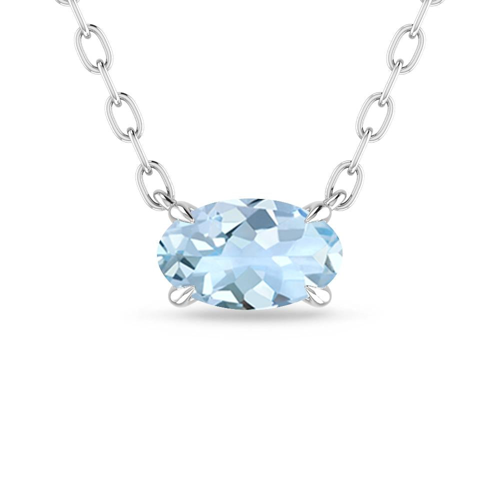 White Gold - Aquamarine