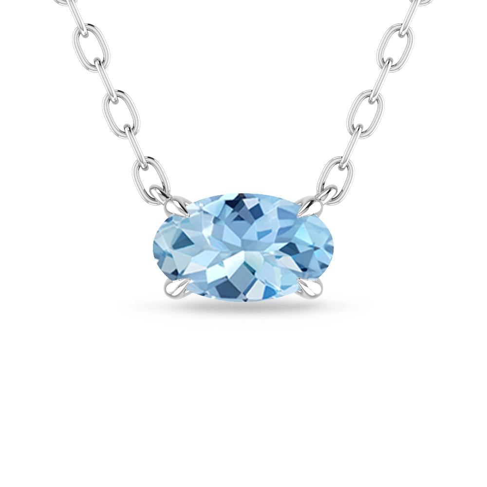 White Gold - Aquamarine